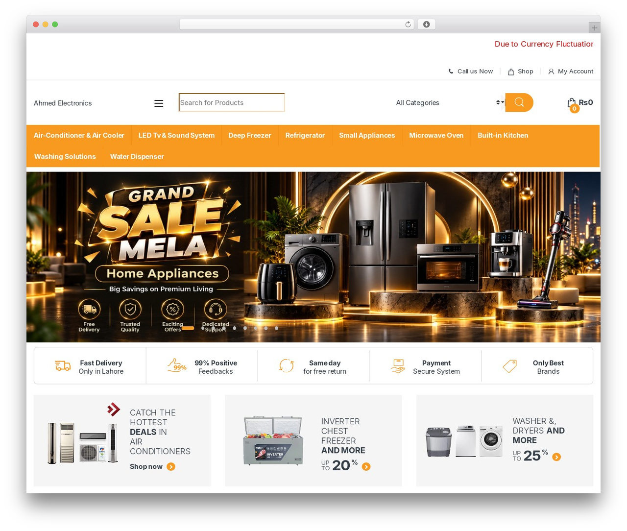 WordPress website theme Electro Child - ahmedelectronics.pk WordPress website theme Electro Child - ahmedelectronics.pk