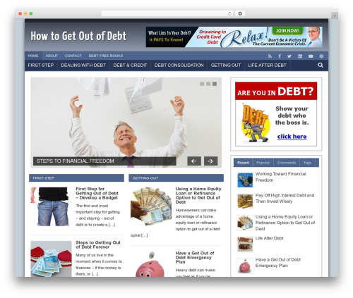 Pmthemes share WordPress plugin - inspirationaldebtbusters.com