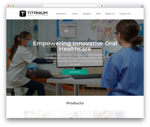 WP theme theme 2 - titanium.solutions
