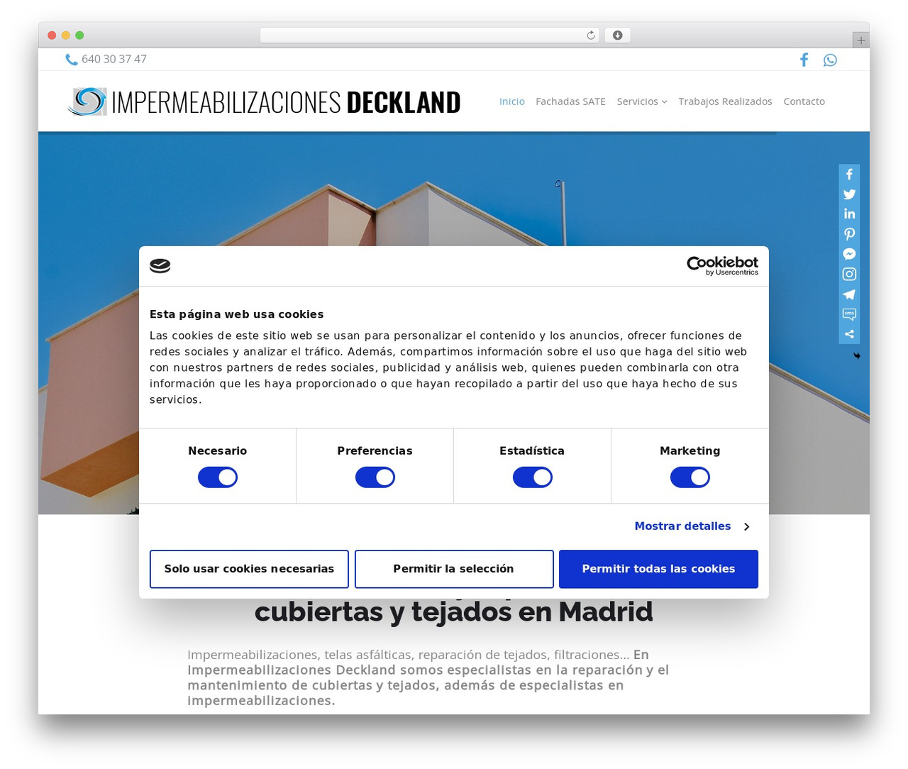 Architect theme WordPress - decklandcubiertas.com Architect theme WordPress - decklandcubiertas.com