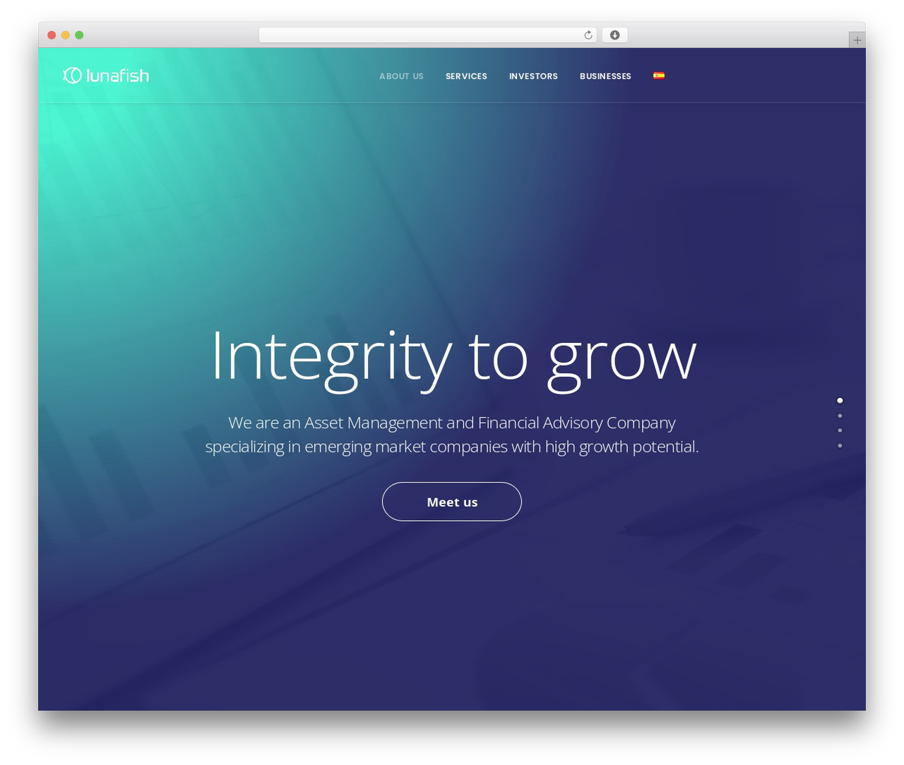 Best WordPress theme Uncode - lunafishpartners.com