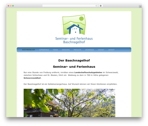 Catch Box WordPress theme - baschnagelhof.de