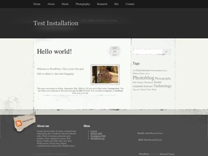 CTF WordPress theme CTF WordPress theme