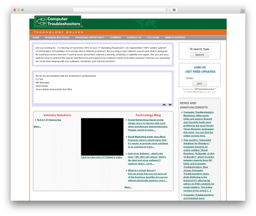 cts WordPress theme - cts.com.my