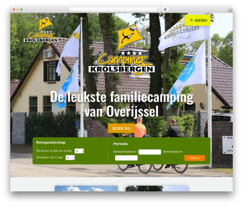 Supreme mega menu WordPress plugin - campingkrolsbergen.nl