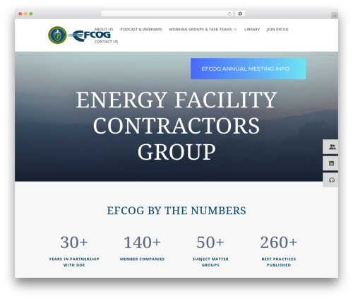 Floating side tab WordPress plugin - efcog.org
