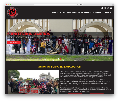 Explore Digital Theme WordPress theme - scificoalition.org