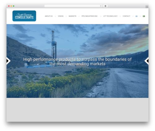 Parker WordPress theme - consultants.com.ar