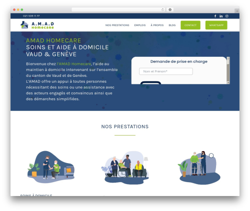 Theme WordPress Enfold - amad-vaud.ch