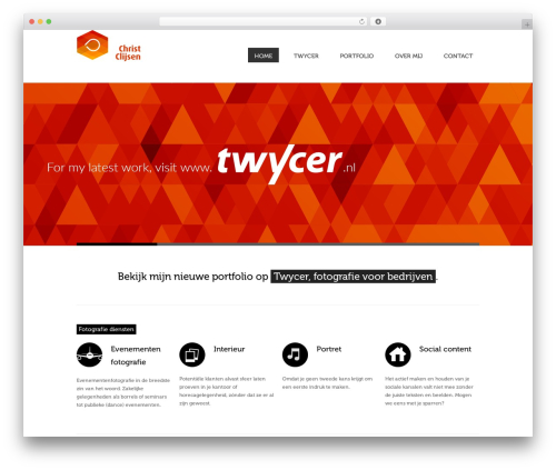 Theme WordPress Haze - christclijsen.nl
