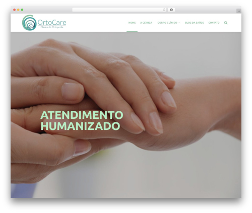 Theme WordPress Mobius - ortocare.com.br