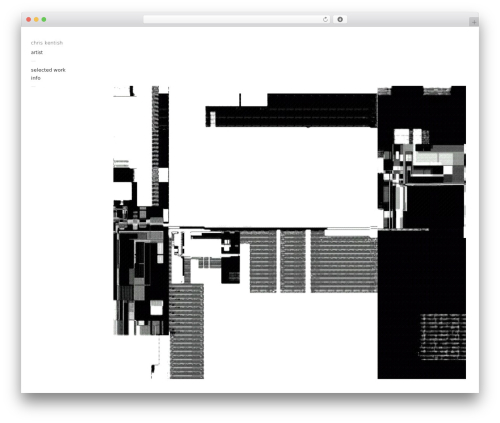 Touchfolio WordPress theme - chriskentish.com