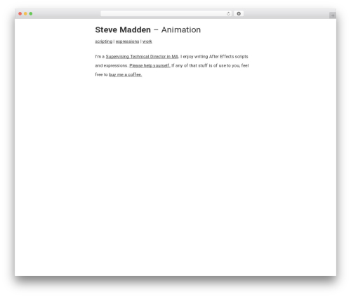 WordPress theme aspro - smadden.com