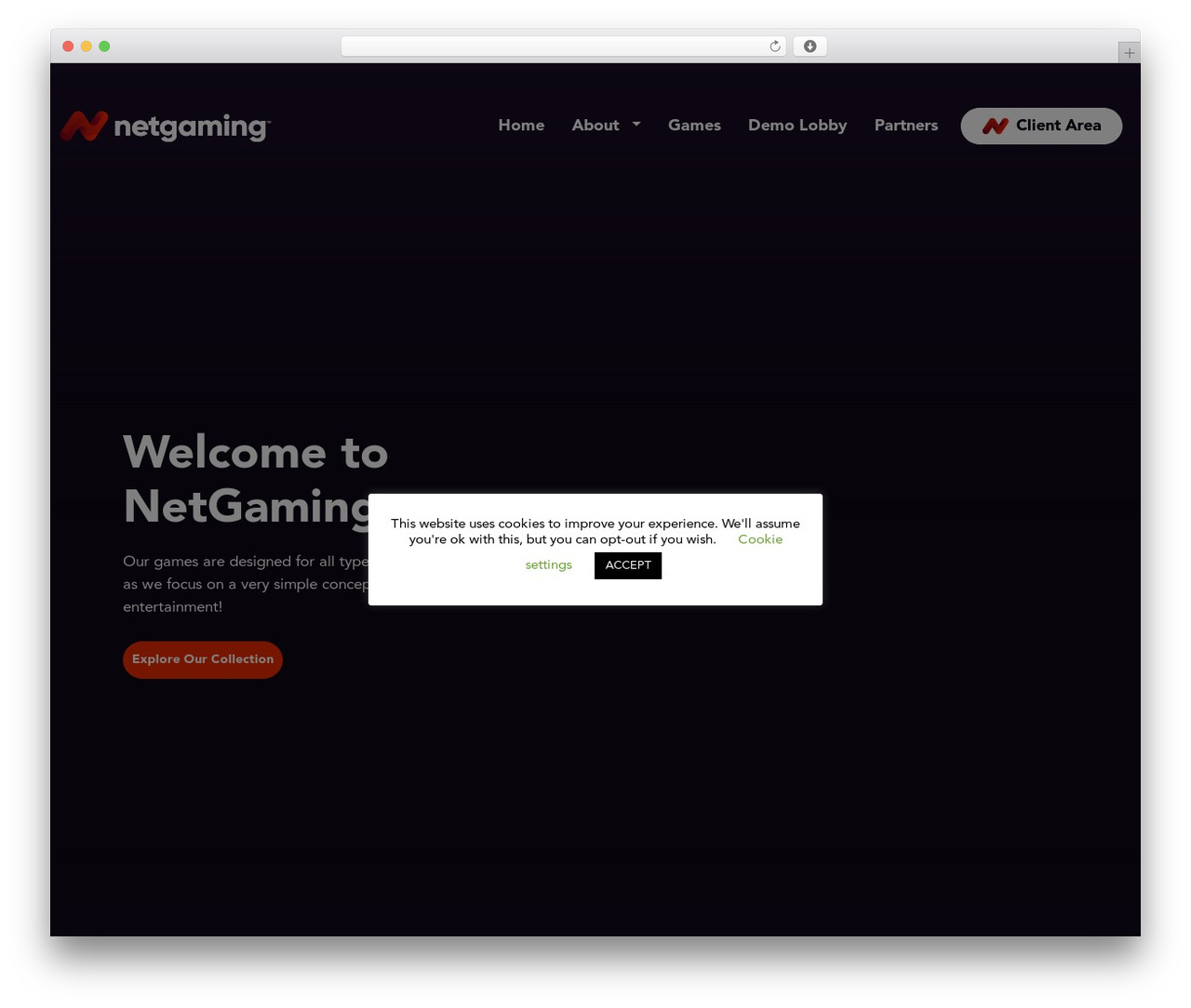 WordPress theme NetGaming Theme - netgaming.com