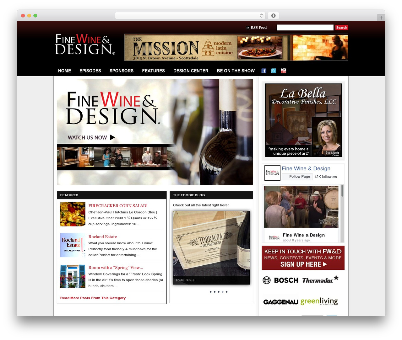 Allure Dark WordPress Theme theme WordPress - finewineanddesign.com