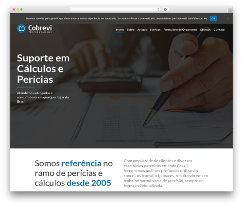 Cobrevi WordPress theme - cobrevi.com.br
