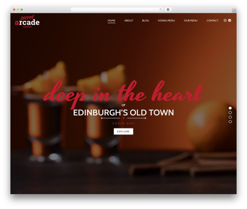 Code Theme premium WordPress theme - secret-arcade.com