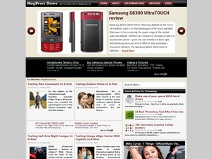 Darkgloss WordPress theme Darkgloss WordPress theme