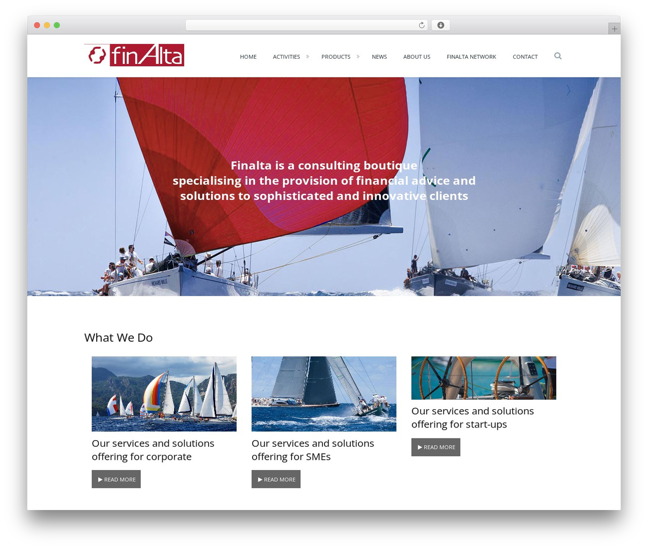 Finalta Corporate Theme theme WordPress - finalta.ch