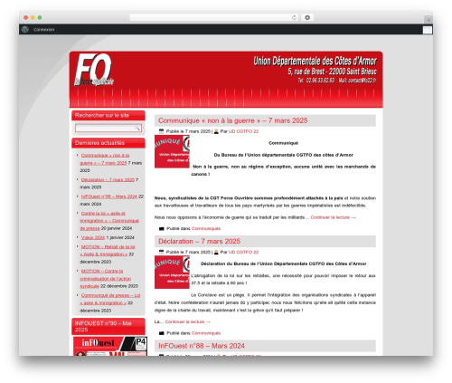 Wp agent WordPress plugin - fo22.fr