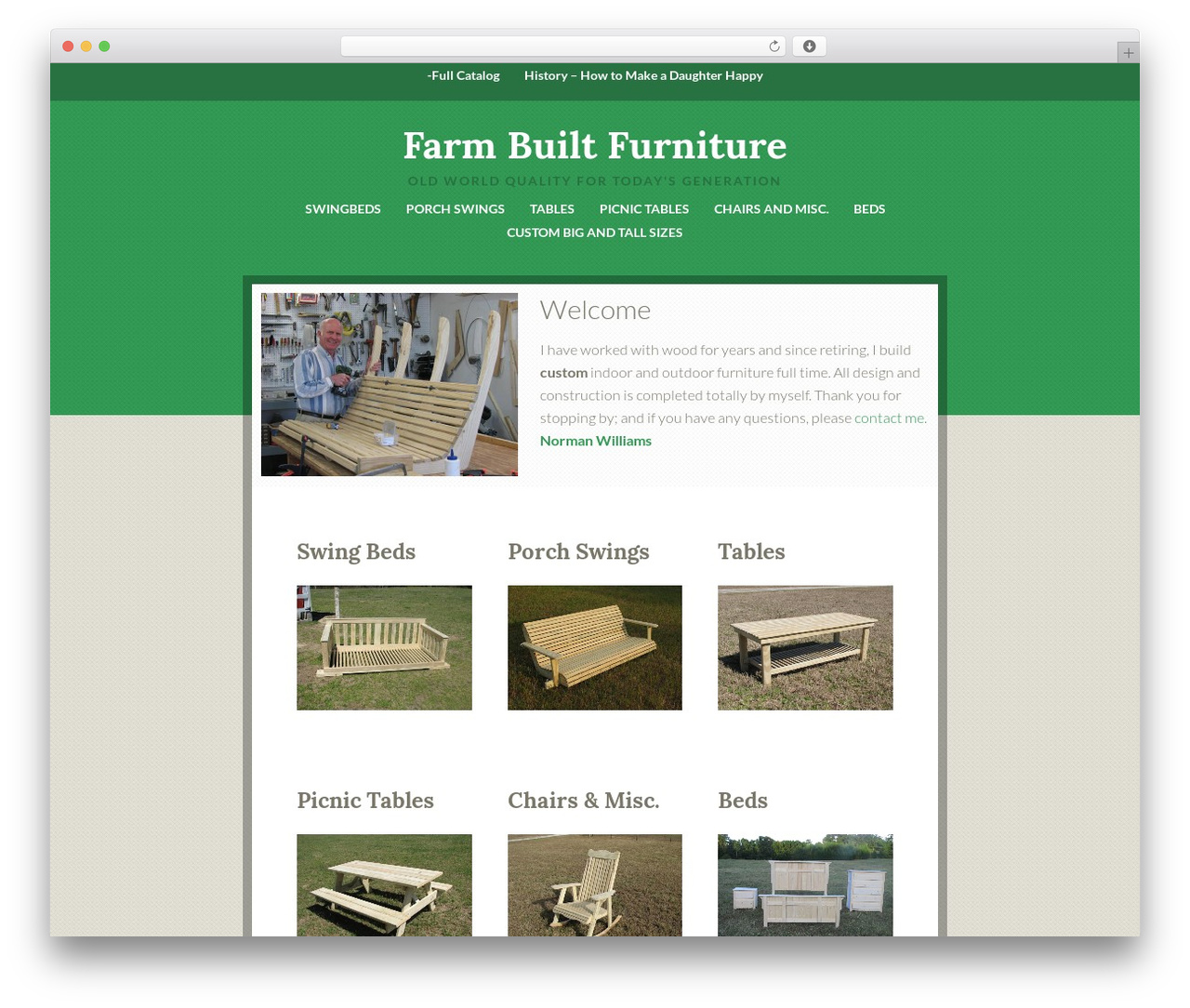 Going Green Pro Theme WordPress theme - farmbuiltfurniture.com