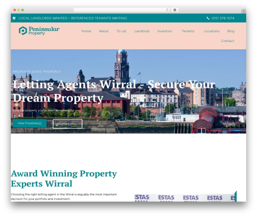 Real estate manager pro WordPress plugin - peninsularproperty.net
