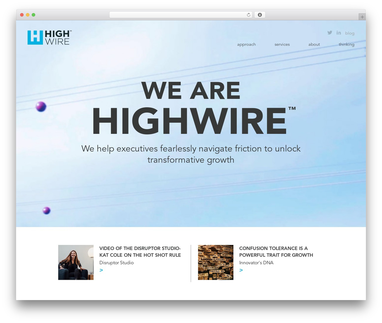 Highwire Group WordPress theme - highwiregroup.com Highwire Group WordPress theme - highwiregroup.com