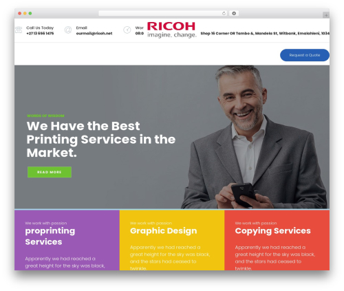 Revaldak WordPress theme - ricohmp.net