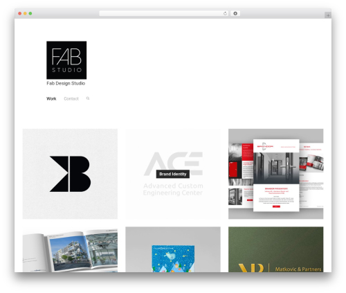 Spaces theme WordPress - fabdesignstudio.com