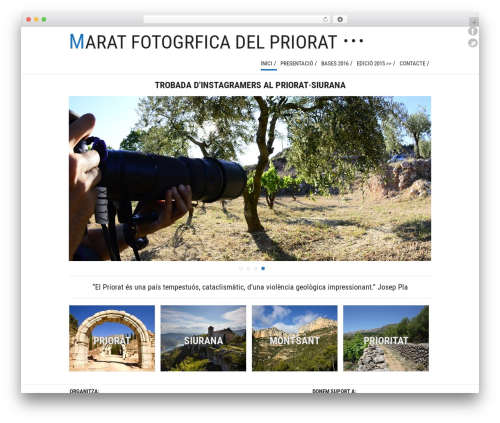 Tarali WordPress theme - fotomaratopriorat.cat Tarali WordPress theme - fotomaratopriorat.cat