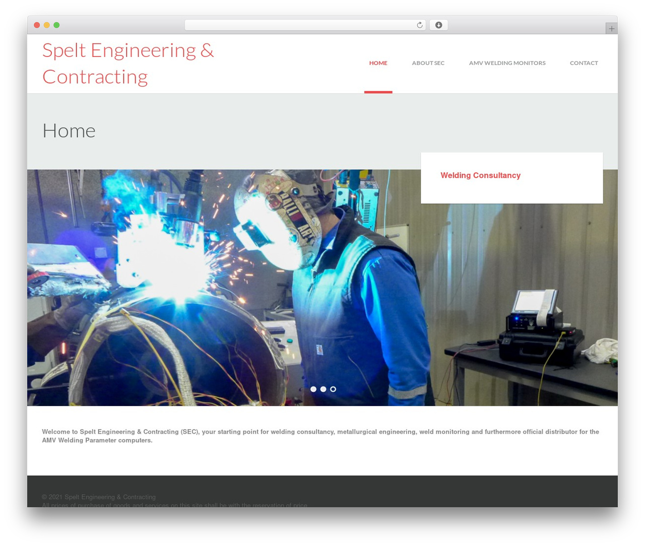 Theme WordPress Avanter - sec-holland.com