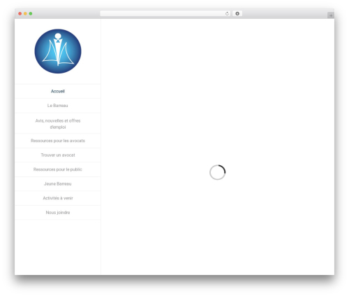 Theme WordPress Archétype - MXO - barreaurichelieu.ca
