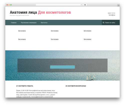Theme WordPress Emulator Pro - face-anatomy.ru