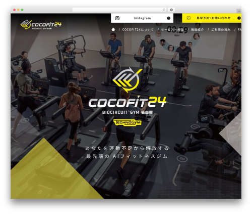 WordPress theme cocofit24 - cocofit24.com