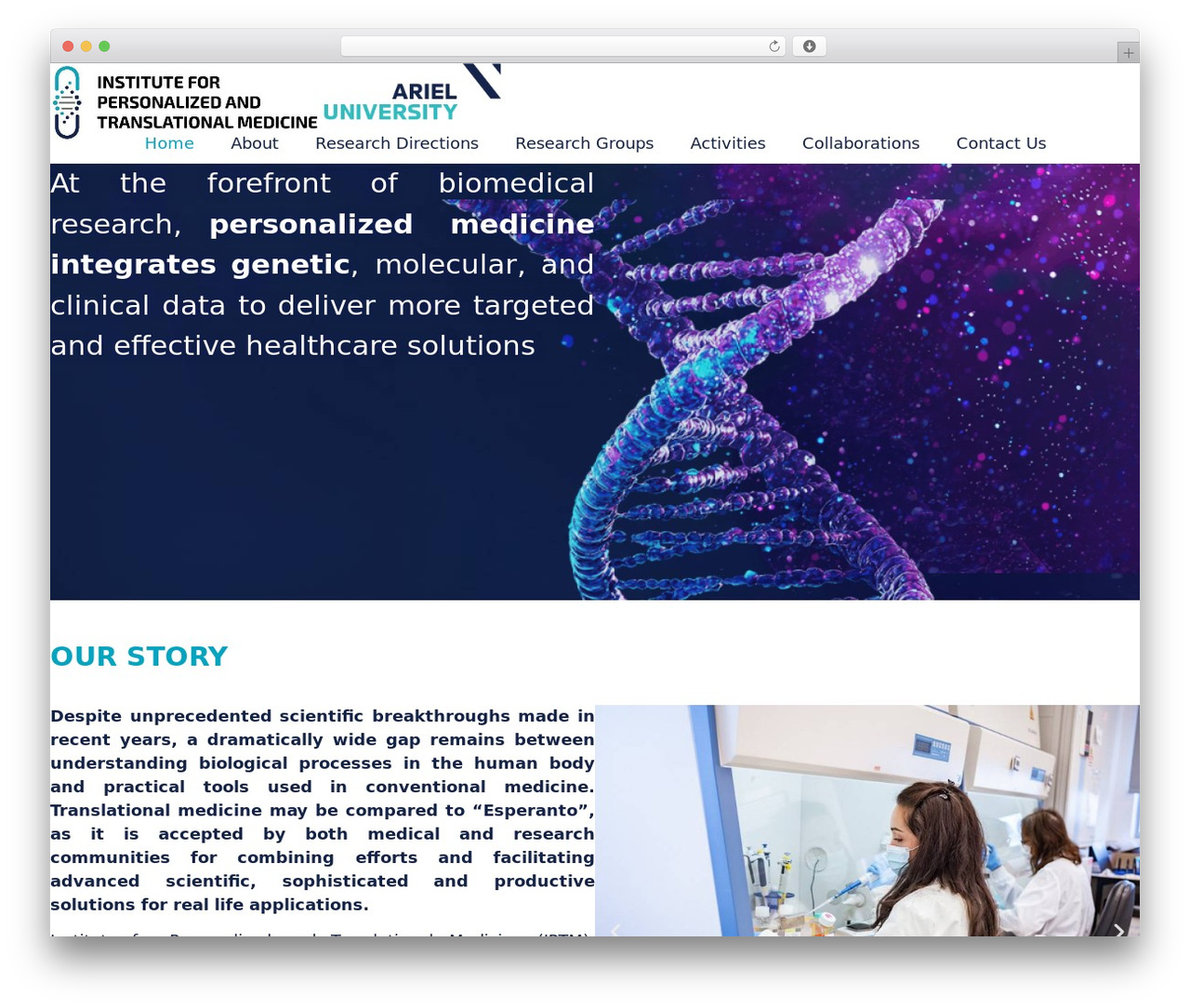 WordPress theme Hello Elementor - translation-med.com