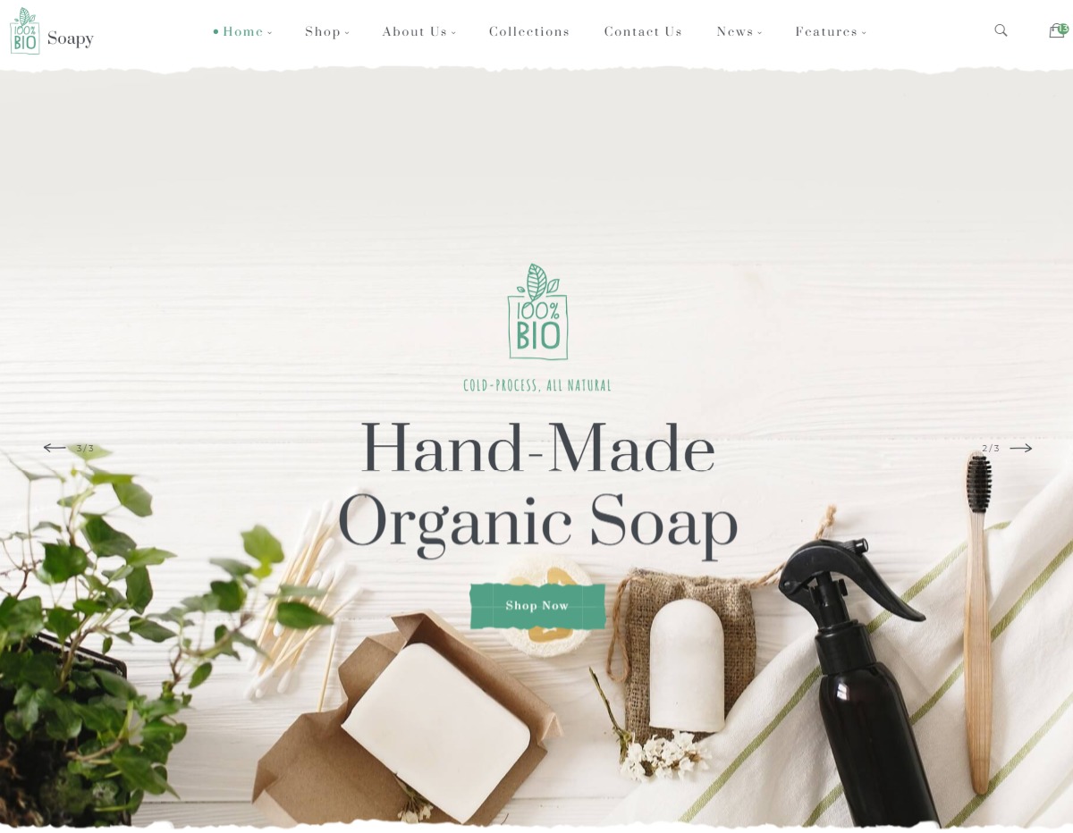 WordPress theme Soapy WordPress theme Soapy