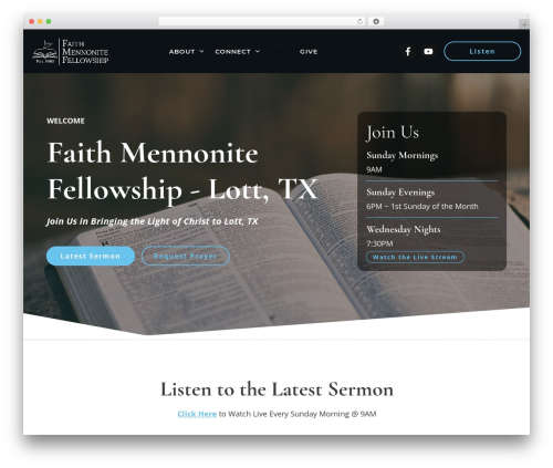 Simple google icalendar widget WordPress plugin - lottmennonite.org
