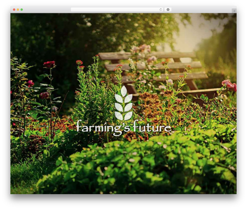 WordPress website theme Custom Theme - farmingsfuture.org