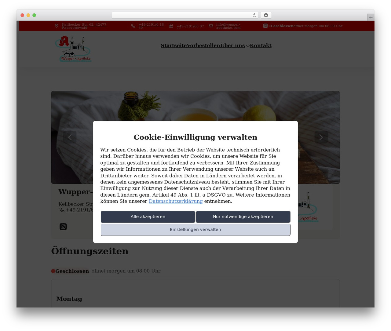 4ofthem starter theme WordPress theme - wupper-apotheke.com