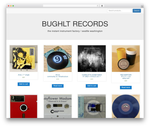 BasicStore WordPress store theme - bughlt.com