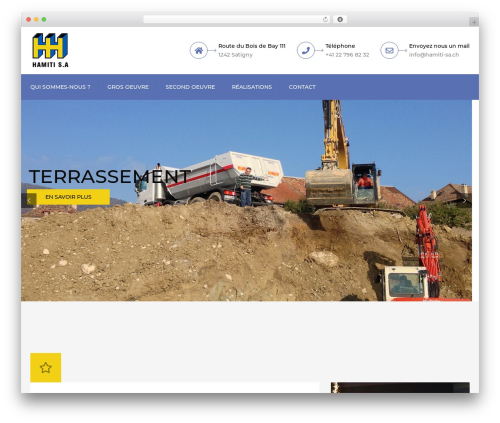 constructo theme WordPress - hamiti-sa.ch