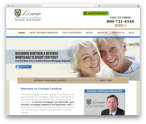 Custom Theme theme WordPress - careversemortgagepro.com