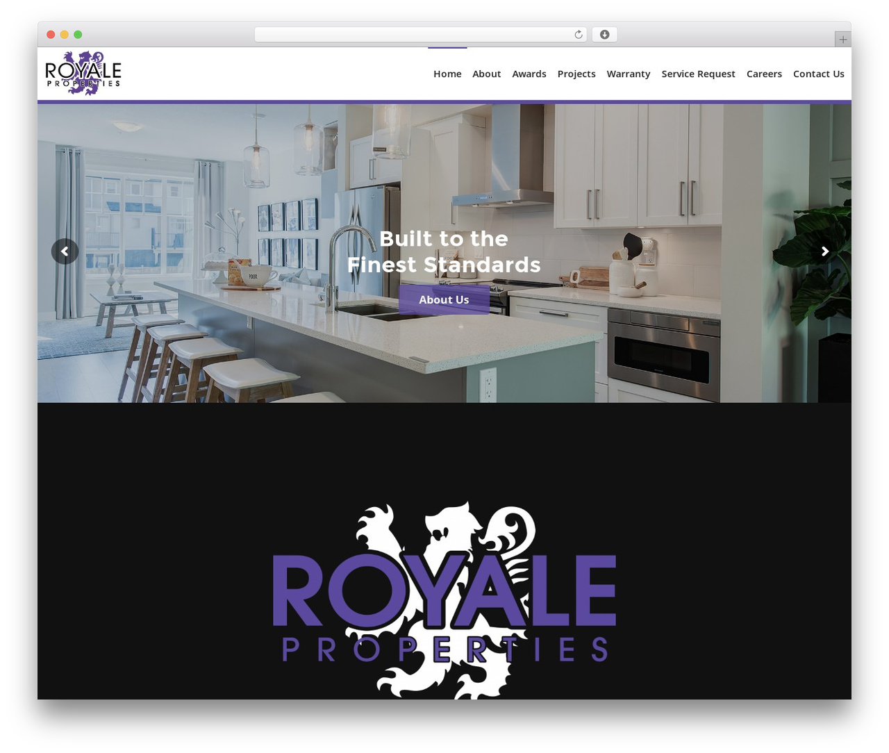 DFD Native top WordPress theme - royaleproperties.com