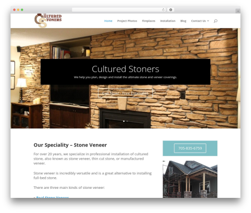 Divi WordPress theme - culturedstoners.com