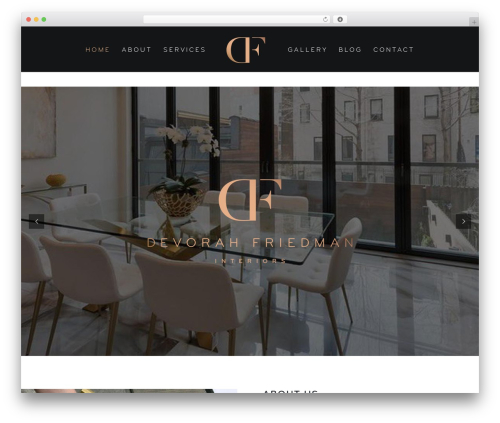 Divi WordPress theme - devorahfriedmaninteriors.com