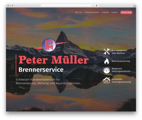 Divi WordPress theme - pm-energie.ch