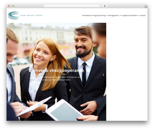 Durus WordPress website theme - cooperance.ch