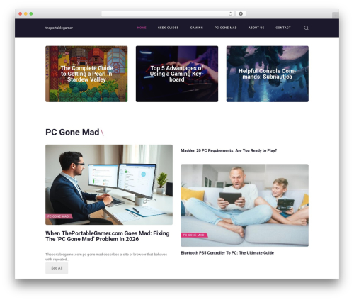 Post Slider and Post Carousel with Post Vertical Scrolling Widget – A Responsive Post Slider (post-slider-and-carousel) free WordPress plugin - theportablegamer.com