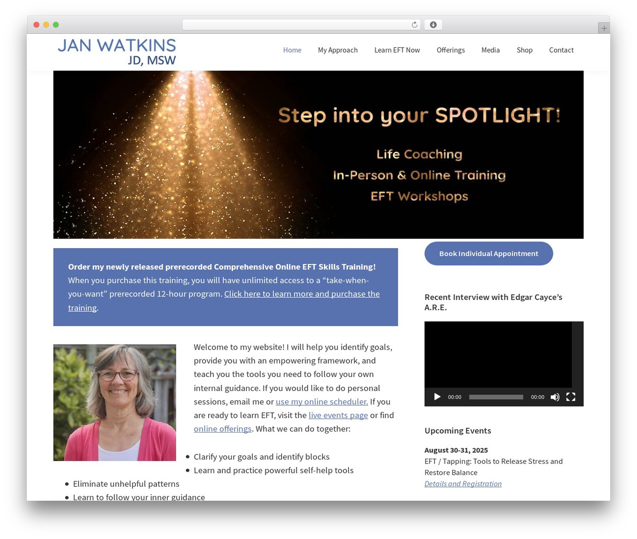 Genesis WordPress theme - janwatkins.com Genesis WordPress theme - janwatkins.com