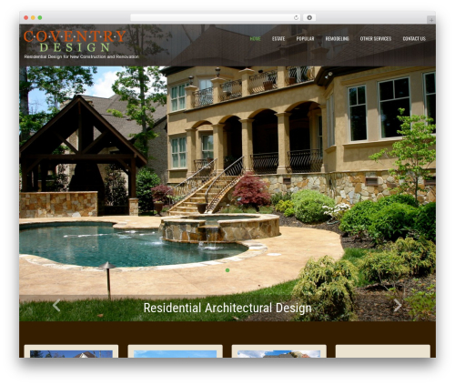 Interior Lite best free WordPress theme - coventry-design.com